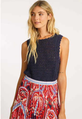 Caballero - Amelie Top - Peacoat