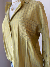 Load image into Gallery viewer, Bishop + Young - Palermo Button Up Shirt - Citron Stripe