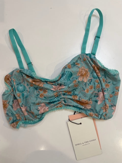 Spell and the Gypsy Seashell Bralette -Seafoam