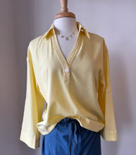 Load image into Gallery viewer, Pink Martini -  Diba Top - Yellow