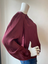 Load image into Gallery viewer, Velvet - Riana L/S Boho Top - Wild Berry