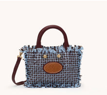 Load image into Gallery viewer, Hammitt - Olympia Tote Mini - Blueberry Sorbet/Gold
