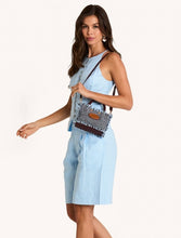 Load image into Gallery viewer, Hammitt - Olympia Tote Mini - Blueberry Sorbet/Gold