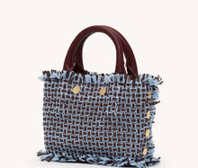 Load image into Gallery viewer, Hammitt - Olympia Tote Mini - Blueberry Sorbet/Gold