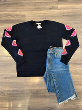 Load image into Gallery viewer, Lisa Todd - The Hook Up Sweater - Black