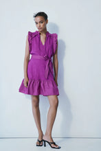 Load image into Gallery viewer, Melissa Nepton - Joyce Flirty Dress - Dark Fuchsia