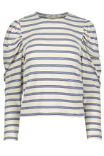 Load image into Gallery viewer, Bishop + Young - Goal Getter Tee - Indigo Stripe