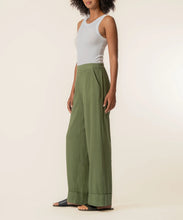 Load image into Gallery viewer, KUT From The Kloth - Meg Flat Front Elastic Waist Cuffed Pant - Dill