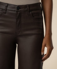 Load image into Gallery viewer, Kut From The Kloth - Meg Coated High Rise Wide Leg Jeans - Chocolate