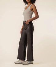 Load image into Gallery viewer, Kut From The Kloth - Meg Coated High Rise Wide Leg Jeans - Chocolate