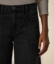 Load image into Gallery viewer, Kut From The Kloth -  Meg Denim - Politely w/ Black