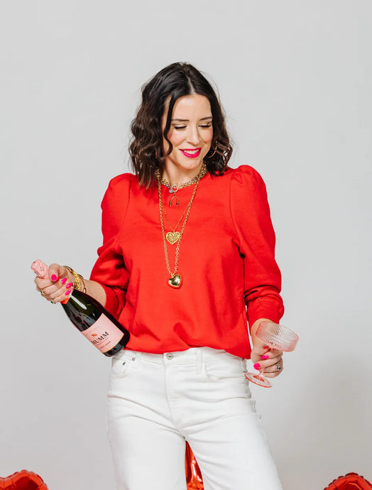 KMJ - Cooper Sweatshirt - Red