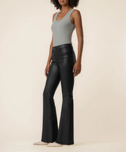 Load image into Gallery viewer, Kut From The Kloth - Ana Coated High Rise Flare - Black