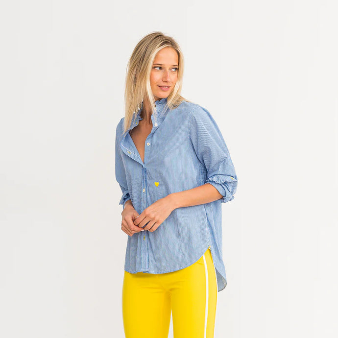 Kerri Rosenthal - Mia Shirt Ruffles - Lunar