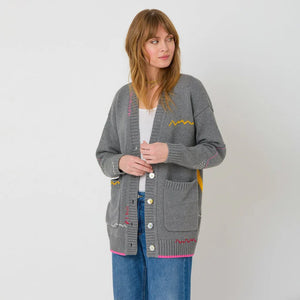 Kerri Rosenthal - Poppy Cardigan - Gray