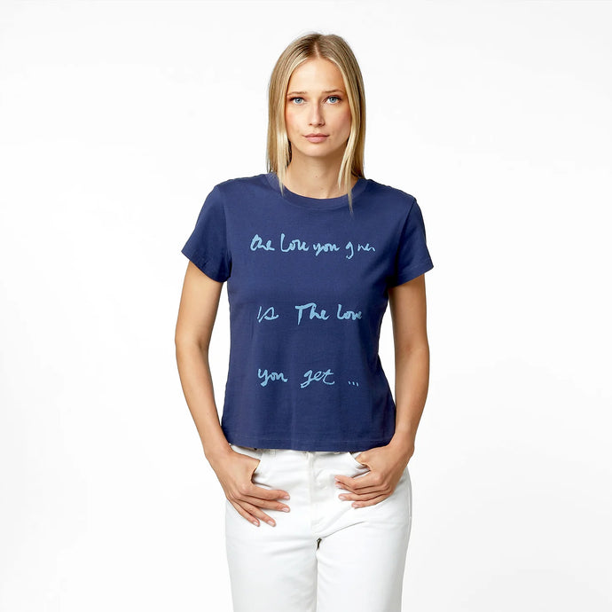 Kerri Rosenthal - Suke Give Love Tee - Indigo