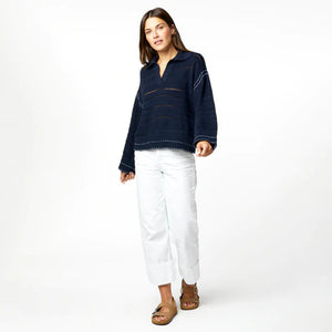 Kerri Rosenthal - Sydney Sweater - Indigo