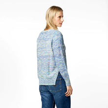 Load image into Gallery viewer, Kerri Rosenthal - Colette Spacedye Sweater - Blue Spacedye