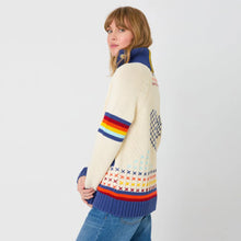 Load image into Gallery viewer, Kerri Rosenthal - Joy Imperfect Heart Sweater - Birch