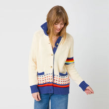 Load image into Gallery viewer, Kerri Rosenthal - Joy Imperfect Heart Sweater - Birch