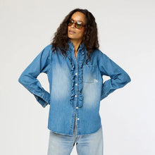 Load image into Gallery viewer, Kerri Rosenthal - Molly Denim Shirt - Blue