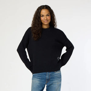 Kerri Rosenthal - Benton Sweater - Last Olive -Black