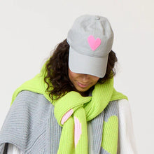 Load image into Gallery viewer, Kerri Rosenthal - Imperfect Heart Hat - Silver Fox