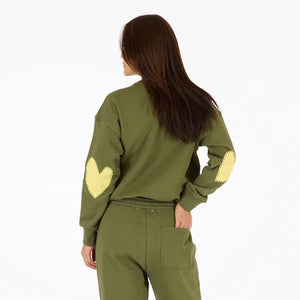 Kerri Rosenthal - Ex Boyfriend Sweatshirt - Army Green