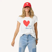 Load image into Gallery viewer, Kerri Rosenthal - Suke Tee - Fool for Love - White