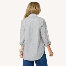 Load image into Gallery viewer, Kerri Rosenthal - Mia Stripe Shirt - Black/White