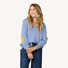 Load image into Gallery viewer, Kerri Rosenthal - Frenchy V-Neck Sweater - French Blue