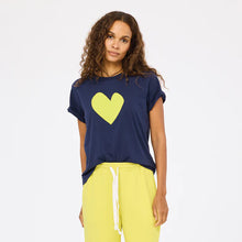 Load image into Gallery viewer, Kerri Rosenthal - Suke Tee - Indigo/Cactus