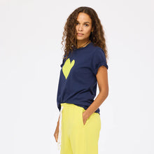 Load image into Gallery viewer, Kerri Rosenthal - Suke Tee - Indigo/Cactus