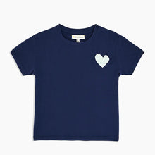 Load image into Gallery viewer, Kerri Rosenthal - Contrast Imperfect Heart - Navy