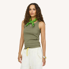 Load image into Gallery viewer, Kerri Rosenthal - KR Tank - Army Green