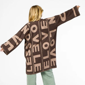 Kerri Rosenthal - Blankie Love Lesson Cardigan - Brown – CAMI Kerri Rosenthal - Blankie Love Lesson Cardigan - Brown – CAMI