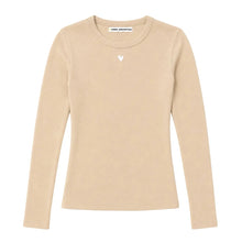 Load image into Gallery viewer, Kerri Rosenthal - Long Sleeve Rib Tee - Camel