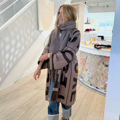 Iroquois ニット(OPEN WORK MIX KNIT CD)清春さん着 Iroquois ニット