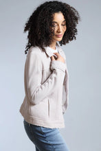 Load image into Gallery viewer, Lola &amp; Sophie - Lurex Terry Jean Jacket - Pink