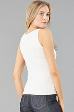 Load image into Gallery viewer, Lola and Sophie Lux Ponte Tank - Eggshell