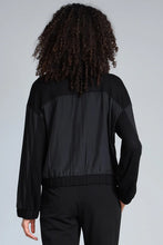 Load image into Gallery viewer, Lola &amp; Sophie Luxe Ponte Hybrid Jean Jacket - Black