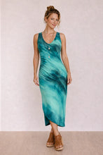 Load image into Gallery viewer, River + Sky - Shanti Dress - Jetstream