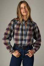 Load image into Gallery viewer, Maison Hotel - Mary Blouse = Psychedelic Plume