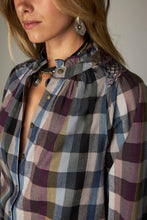 Load image into Gallery viewer, Maison Hotel - Mary Blouse = Psychedelic Plume