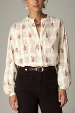 Load image into Gallery viewer, Maison Hotel - Birdie Blouse - White Ember