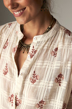 Load image into Gallery viewer, Maison Hotel - Birdie Blouse - White Ember