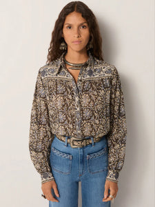 Maison Hotel - Amrit Blouse - Blue Orchid