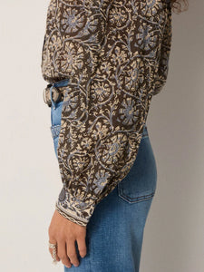 Maison Hotel - Amrit Blouse - Blue Orchid