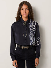 Load image into Gallery viewer, Maison Hotel - Elizabeth Blouse - Blue Depths