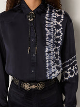 Load image into Gallery viewer, Maison Hotel - Elizabeth Blouse - Blue Depths